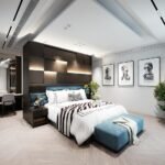 Home master bedroom, bedroom, main bedroom, bed, drama, ceiling light, lighting, master bedroom, bedroom, bedroom, bedroom, bedroom, bedroom